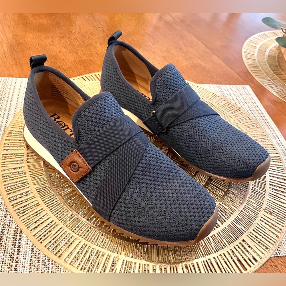 BORN Newbury Knit Slip On Sneakers